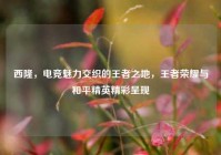 西隆，电竞魅力交织的王者之地，王者荣耀与和平精英精彩呈现
