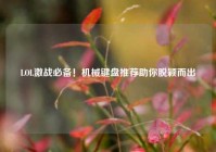 LOL激战必备！机械键盘推荐助你脱颖而出