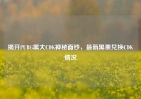揭开PUBG黑大CDK神秘面纱，最新黑票兑换CDK情况
