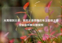 从青铜到王者，我的王者荣耀吕布上省级之路及省级所需分数探究