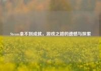 Steam拿不到成就，游戏之路的遗憾与探索