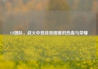 CF团队，战火中竞技地图里的热血与荣耀