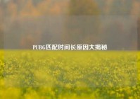 PUBG匹配时间长原因大揭秘