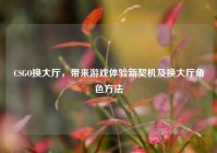 CSGO换大厅，带来游戏体验新契机及换大厅角色方法