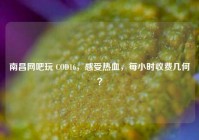 南昌网吧玩 COD16，感受热血，每小时收费几何？