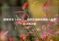 绝地求生（PUBG），如何在训练场添加人员开启训练之旅