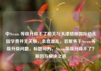 中Steam 等级升级不了相关与天津格林国际幼儿园学费并无关联，表意混乱，若聚焦于Steam等级升级问题，标题可为，Steam等级升级不了？原因与解决之道