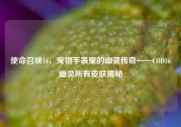 使命召唤16，宠物手表里的幽灵传奇——COD16幽灵所有皮肤揭秘