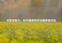 羽家军助力，和平精英特效引爆燃情战场