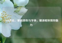 CSGO改名，掌握颜色与字体，增添昵称独特魅力