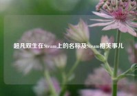 超凡双生在Steam上的名称及Steam相关事儿