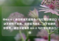中HLR CF（通信领域关键角色）与红鸾日查法口诀关联性不明确，信息较为混乱，以下标题供你参考，通信关键角色 HLR CF 与红鸾日查法口诀