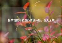 和平精英中的意外听觉体验，他人之声