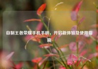 自制王者荣耀手机手柄，开启新体验及使用指南