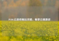 PUBG云游戏畅玩攻略，畅享云端激战
