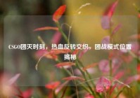 CSGO团灭时刻，热血反转交织，团战模式位置揭秘