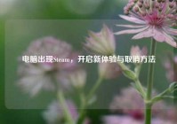 电脑出现Steam，开启新体验与取消方法