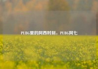 PUBG里的阿西时刻，PUBG阿七