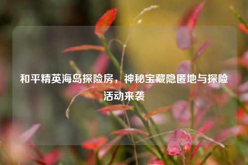 和平精英海岛探险房，神秘宝藏隐匿地与探险活动来袭