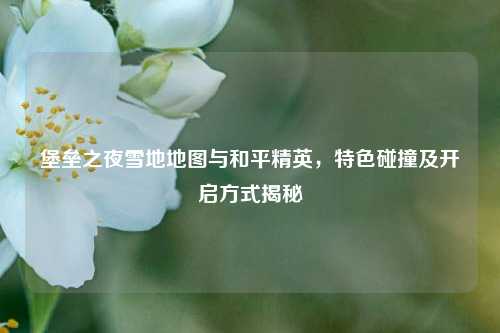 堡垒之夜雪地地图与和平精英,特色碰撞及开启方式揭秘