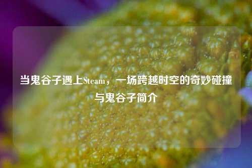 当鬼谷子遇上Steam，一场跨越时空的奇妙碰撞与鬼谷子简介