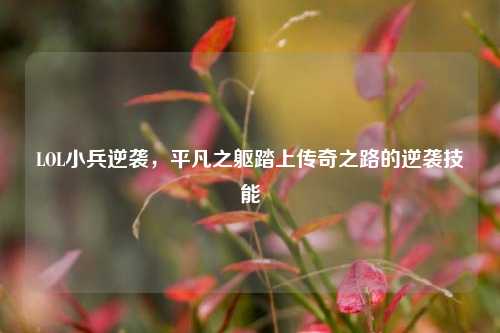 LOL小兵逆袭，平凡之躯踏上传奇之路的逆袭技能