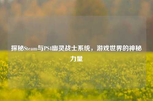 探秘Steam与PS4幽灵战士系统,游戏世界的神秘力量