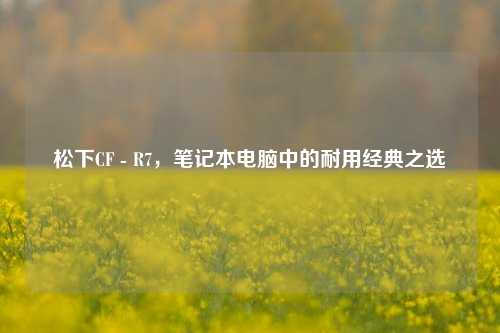 松下CF - R7，笔记本电脑中的耐用经典之选