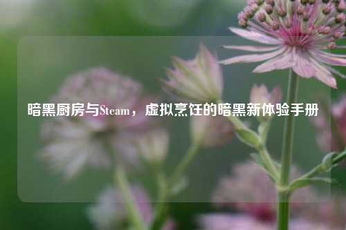 暗黑厨房与Steam,虚拟烹饪的暗黑新体验手册