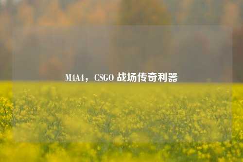 M4A4,CSGO 战场传奇利器