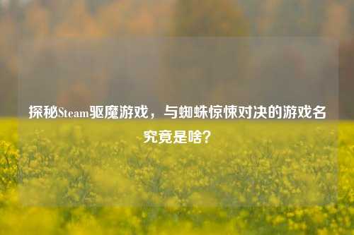 探秘Steam驱魔游戏，与蜘蛛惊悚对决的游戏名究竟是啥？