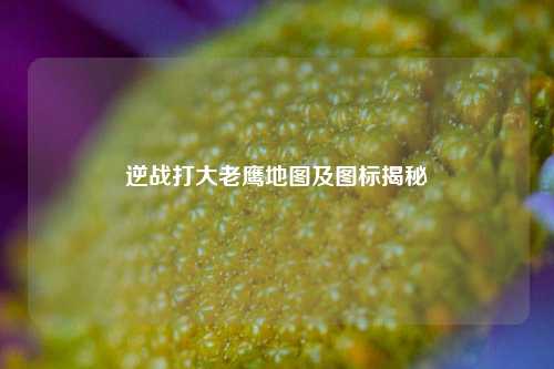 逆战打大老鹰地图及图标揭秘