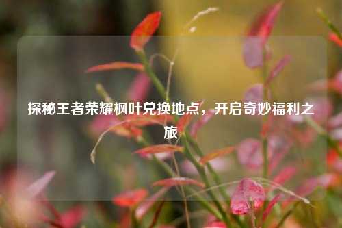 探秘王者荣耀枫叶兑换地点，开启奇妙福利之旅